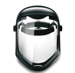 [1011624] Honeywell 1011624 Bionic Set PC Gesichtsschutz Kopfhalter mit PC-Scheibe klar Anti Scratch &amp; Anti Fog