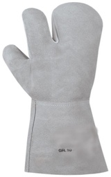 [0230-10] STRONG HAND® 3-Finger-Schweißer-HANDSCHUHE Staltleder mit Stulpe